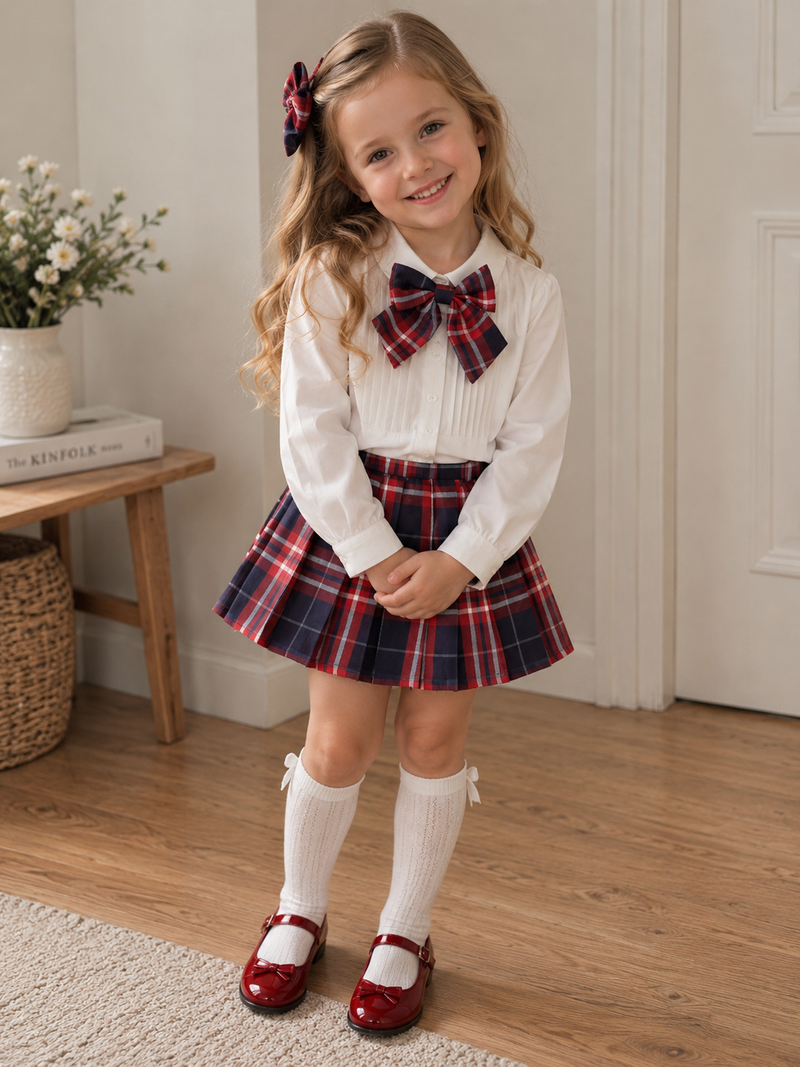 Tia Tartan Set