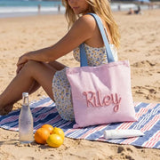 Personalised Beach Tote Bag