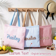 Personalised Beach Tote Bag