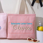 Personalised Beach Tote Bag