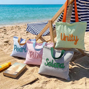 Personalised Beach Tote Bag