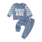 Toddler Boys Sweatshirt and Pants Set Embroidery