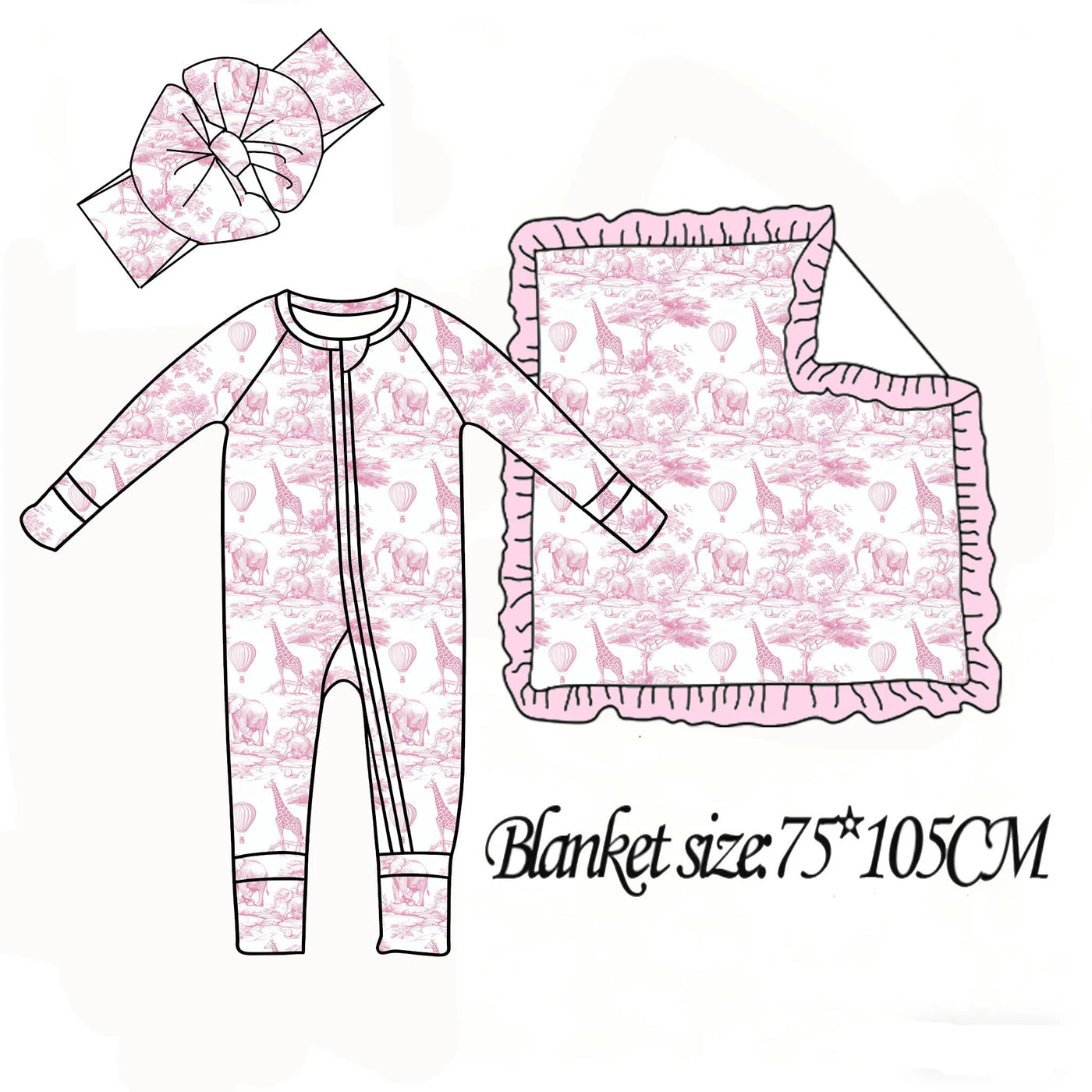 Delilah Blanket Sets (Various Designs)