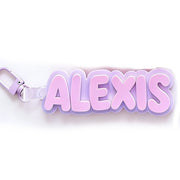 Personalised 2-Tone Keyring