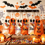 Halloween Ghost Trick-or-Treat Candy Storage Basket