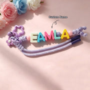 Custom Braided & Beaded Bag Charm