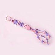Custom Braided & Beaded Bag Charm