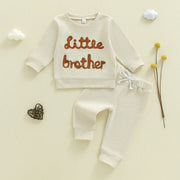 Toddler Boys Sweatshirt and Pants Set Embroidery