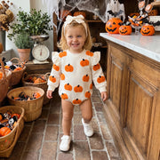 Toddler Baby Girls Halloween Romper and Headband Set