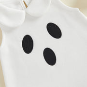 Toddler Kids Girls Halloween Velvet Dress and Hat Set