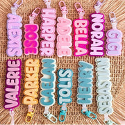 Personalised 2-Tone Keyring