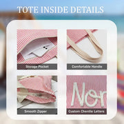 Personalised Beach Tote Bag