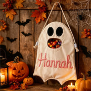 Halloween Ghost Trick-or-Treat Candy Storage Basket