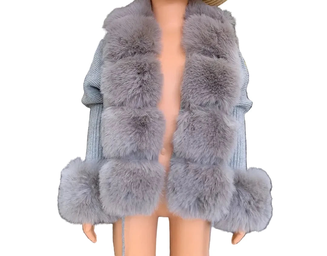 Betty Fur Cardigan
