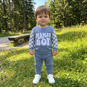 Toddler Boys Sweatshirt and Pants Set Embroidery