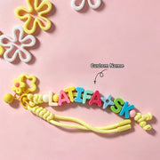 Custom Braided & Beaded Bag Charm