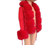 Betty Fur Cardigan