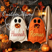 Halloween Ghost Trick-or-Treat Candy Storage Basket