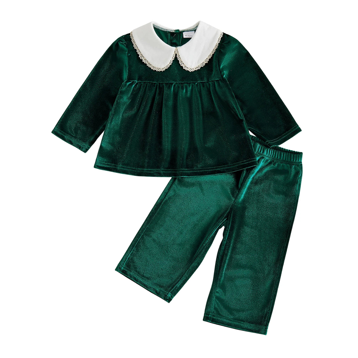 Toddler Baby Girls Christmas Long Sleeve Tops and Pants Set