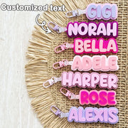 Personalised 2-Tone Keyring